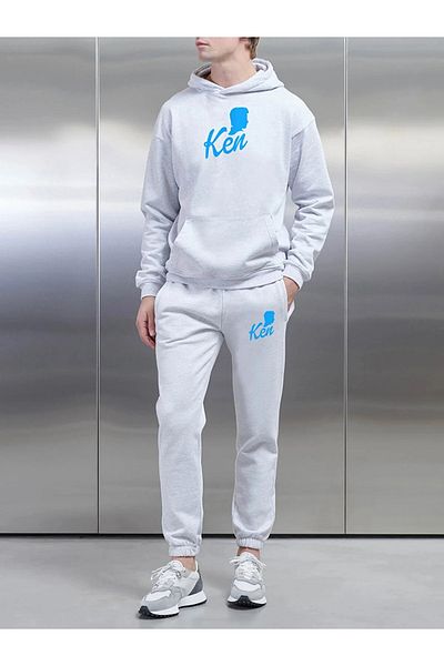 Surprise tekstil Ken Printed Set - Hooded