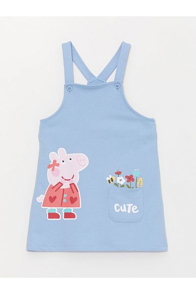 LC Waikiki Kleid mit quadratischem Kragen für Babys