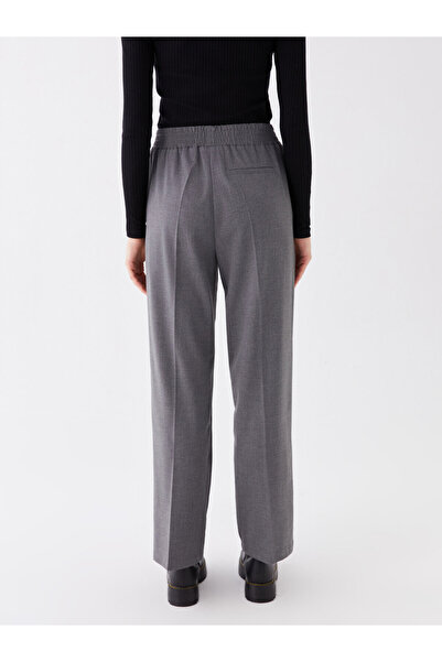 LC Waikiki Pohodlné tvarované dámské kalhoty s elastickým pasem