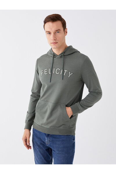 LC Waikiki Ανδρικό φούτερ με μακρυμάνικο στάμπα