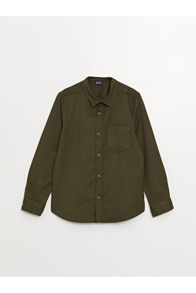 LC Waikiki قميص أساسي بأكمام طويلة للأولاد