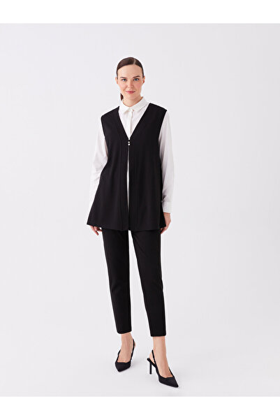 LC Waikiki Standard-Fit-Damenhose – elastische Taille