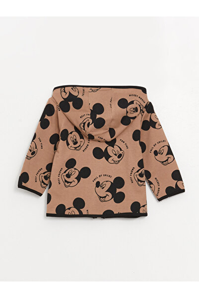 LC Waikiki Chlapecká mikina a tepláky s kapucí a dlouhým rukávem Mickey Mouse s potiskem, 2 kusy