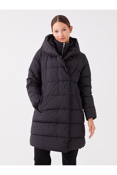LC Waikiki Women's Puffer Hooded Coat