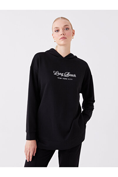 LC Waikiki Oversize dámská mikina s dlouhým rukávem a potiskem