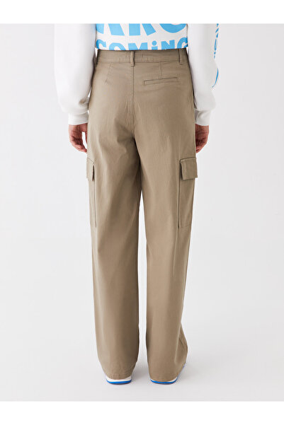 LC Waikiki Women's Comfortable Fit Straight Cargo Pants