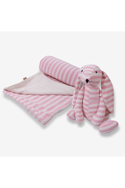 Minora Rabbit-blanket Set 80x85cm