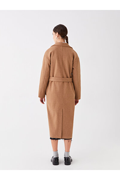 LC Waikiki Απλό Stamp Γυναικείο Παλτό - Γιακάς Μπουφάν