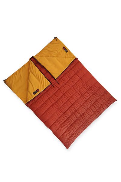 Naturecamp Elika 350 Orange -15 Degree Combinable Double Earthquake Sleeping Bag