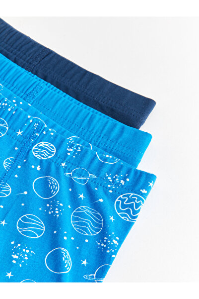 LC Waikiki Nyomtatott pamut Boy boxer készlet 3 darabból