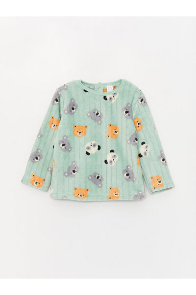 LC Waikiki Піжама з капюшоном та довгими рукавами з малюнком для хлопчика