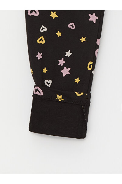 LC Waikiki Nyomtatott lány leggings elasztikus derékkal