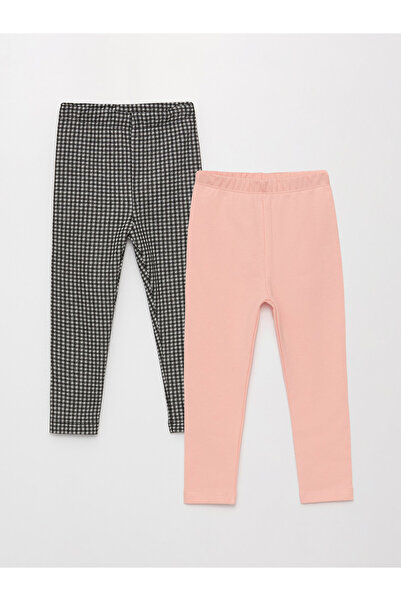 LC Waikiki 2-dielna súprava elastických pančuchových nohavíc v páse pre dievč...