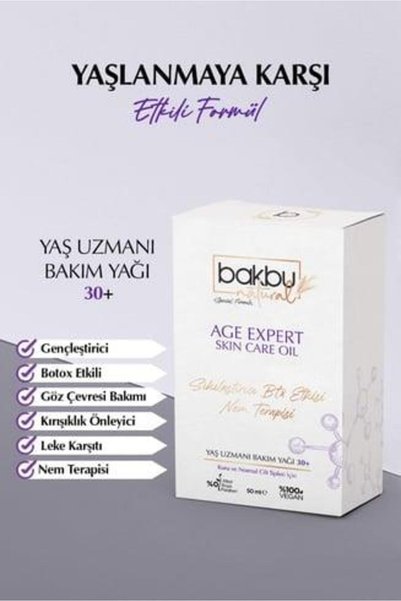 bakbu natural Age Expert Anti-Aging Firming Skin Care Oil and Rose Quartz Face Roller Massage Stone