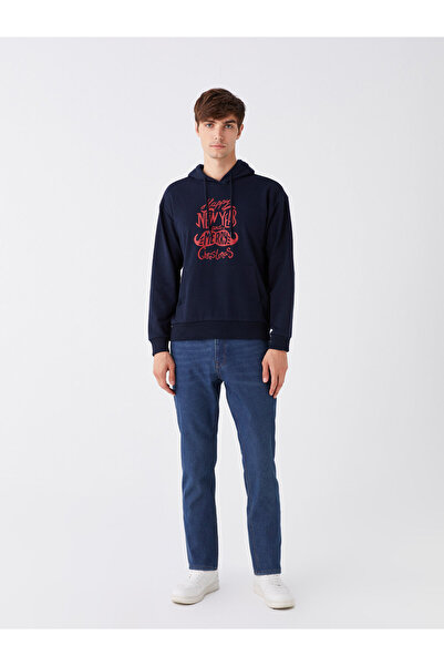 LC Waikiki Herren-Kapuzenpullover – lange Ärmel und bedruckt