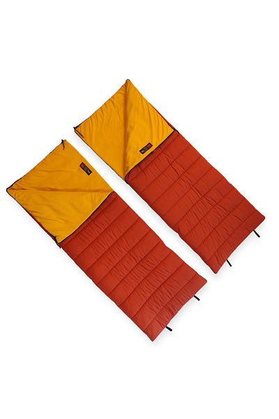 Naturecamp Elika 350 Orange -15 Degree Combinable Double Earthquake Sleeping Bag