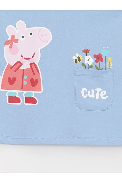 LC Waikiki Kleid mit quadratischem Kragen für Babys