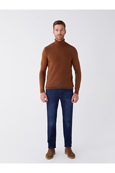 LC Waikiki Ανδρικό Πλεκτό Πουλόβερ - Ζιόν, Μακρυμάνικο