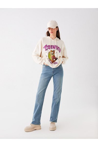 LC Waikiki Női Straight Fit Jean nadrág