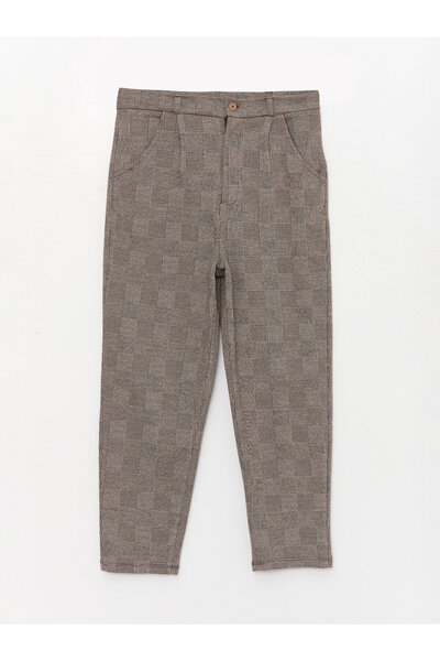 LC Waikiki بنطال للأولاد منقوش مريح
