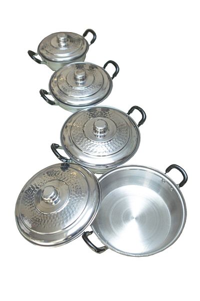 ANTEPSEPETİ ALUMINUM LID POT POT SET OF 4