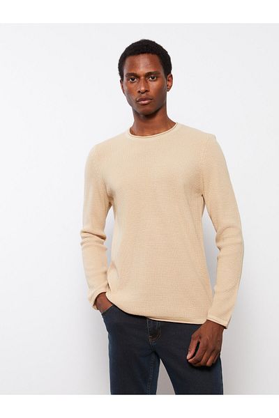 LC Waikiki Ανδρικό Πλεκτό Πουλόβερ - Μακρυμάνικο, Crew Neck