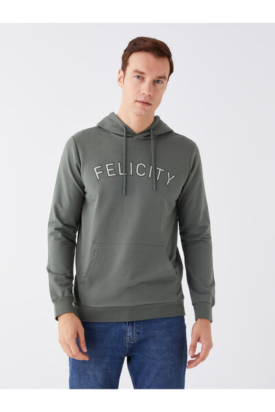 LC Waikiki Ανδρικό φούτερ με μακρυμάνικο στάμπα