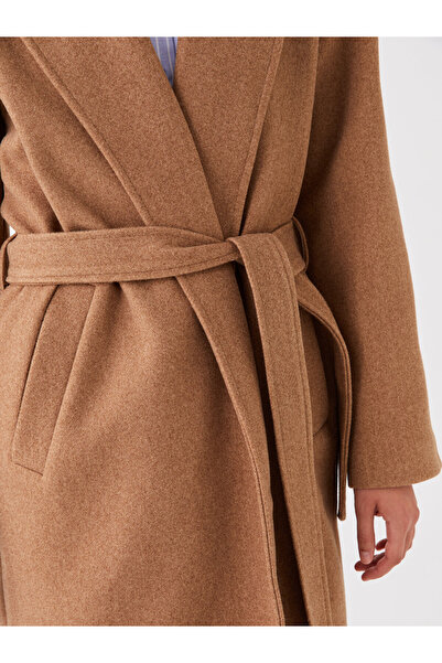 LC Waikiki Απλό Stamp Γυναικείο Παλτό - Γιακάς Μπουφάν