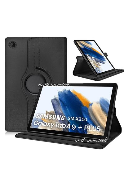 m.tk moveteck Samsung Galaxy Tab A9 Plus 11 Inch Tablet Compatible Cover Case 360 Degree Full Protective Armor Sm-x210