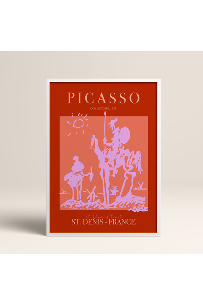 HOMEPACK Pictură unică Picasso înrămată Pictură poster înrămată clasică moder...