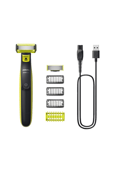 Philips QP2824/10 Oneblade Yüz ve Vücut Şekilendirici Lime Yeşili / Siyah