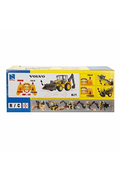 Sunman 1:18 Uzaktan Kumandalı Volvo Kepçe
