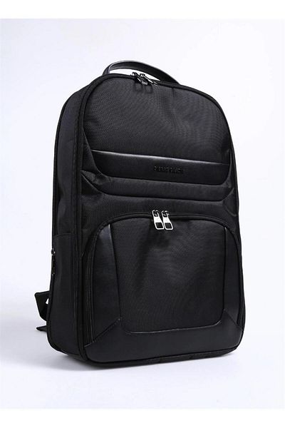 Pierre Cardin Men's Backpack Black PC001195
