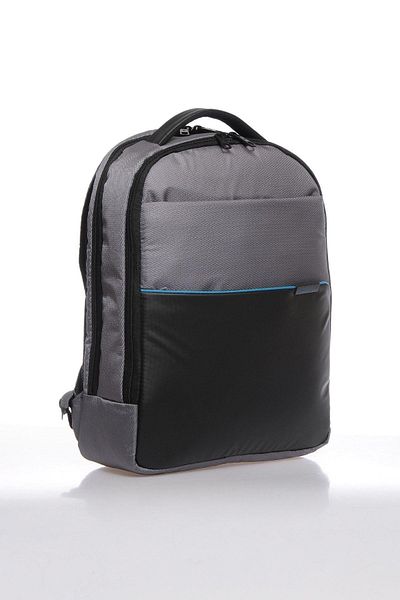 Pierre Cardin Men's Backpack Black-Grey PC001151