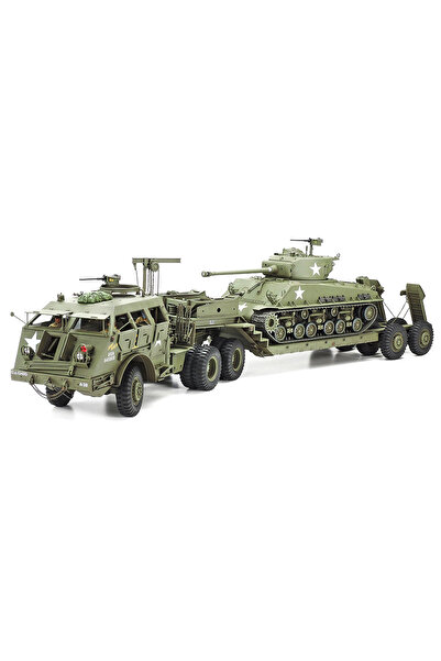 Genel Markalar 1/35 US. Dragon Wagon 40 Ton Tank Transporter Plastik Askeri A...