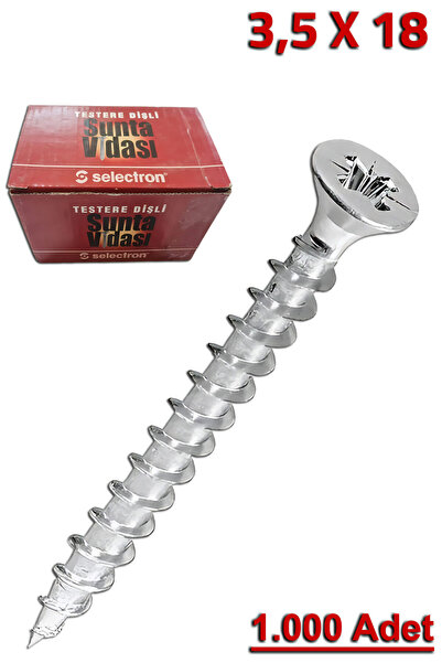 Ahtapot Selectron Sunta Vidası 3.5X18 (1.000 Adet)