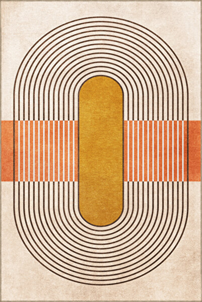 Rugs Modern Halı Sdney Beige Themed Stripe 0 Cylinder Shape Patterned Creativ...