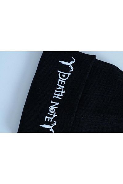 Toum Darween Anime Death Note Κέντημα Unisex Black Beret