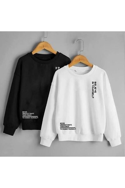 MAGORS , UNISEX, 3 TIPI, IMPRIMAT BELIEVE, GÂT RĂU, HORACĂ NEGRU-ALB COST DOUA