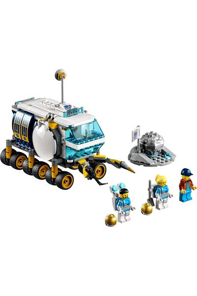 LEGO ® City Lunar Vehicle 60348 - Space Toy Construction Set for Children Age 6 and Above (275 Pieces)