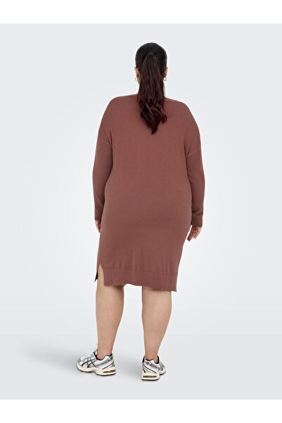 Only Carmakoma Strickkleid Caribi Langes Kleid