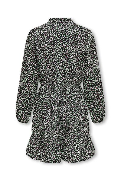 Kids Only Φόρεμα KOGLINO-MONIQUE STRING με σχέδιο - L/S Cutout PTM