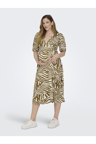 ONLY MATERNITY Kleid Olmchicago Midikleid