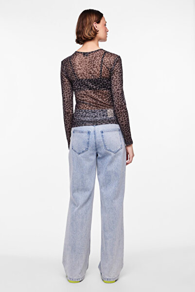 PIECES Pcninni Ls Mesh Top Noos Bc