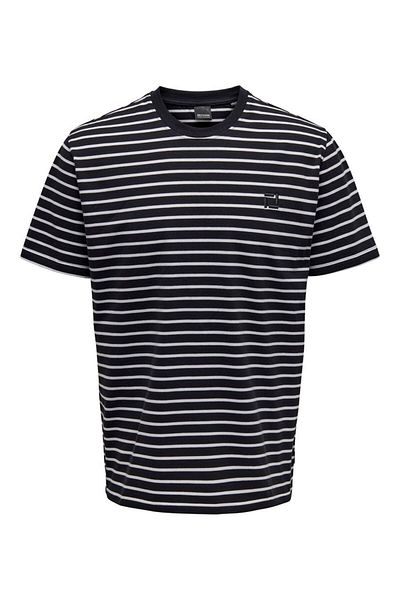 Only & Sons Μπλουζάκι ONSHENRY REG ριγέ SS - Schlauchschal NOOS