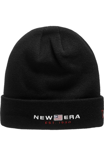 NEW ERA Unisex New Era Logo Front Beanie Mütze