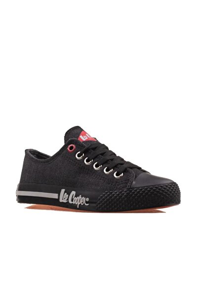 Lee Cooper Siyah Kısa Kot Unisex Sneaker