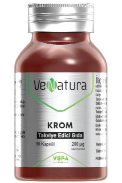 VeNatura 90 Capsules Chrome 200mcg