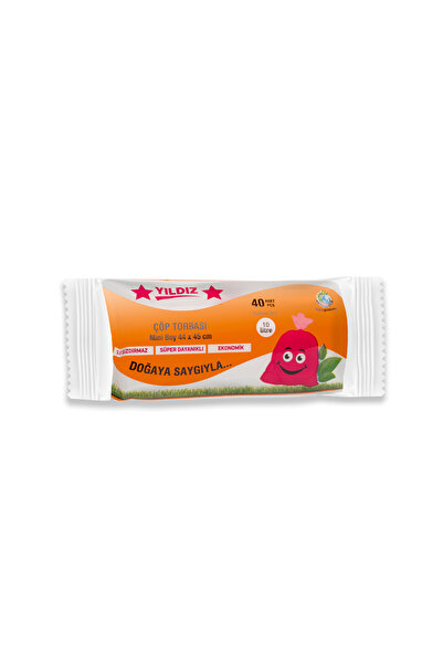 Nejat Plastik Mini Boy Çöp Torbası 40x50cm Şeffaf 40x50 Rulo 2000 Adet