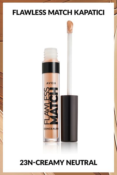 AVON Flawless Match Likit Kapatıcı 23n - Creamy Natural